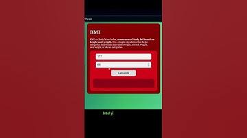 BMI #100daysofcode #coding #programming #javascriptproject  #code #creativecoding