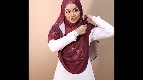 Stella Instant Shawl Tutorial (Premium Bubble Chiffon)