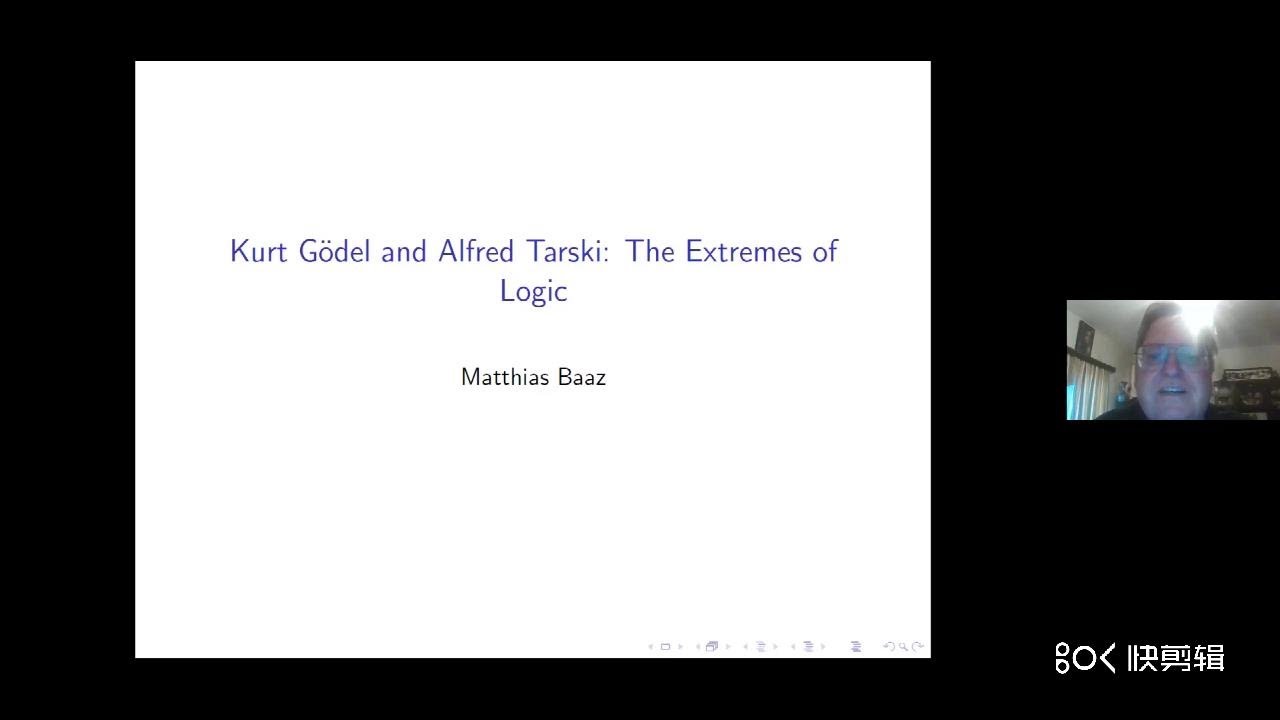 Matthias Baaz: Kurt Gödel and Alfred Tarski: The Extremes of Logic