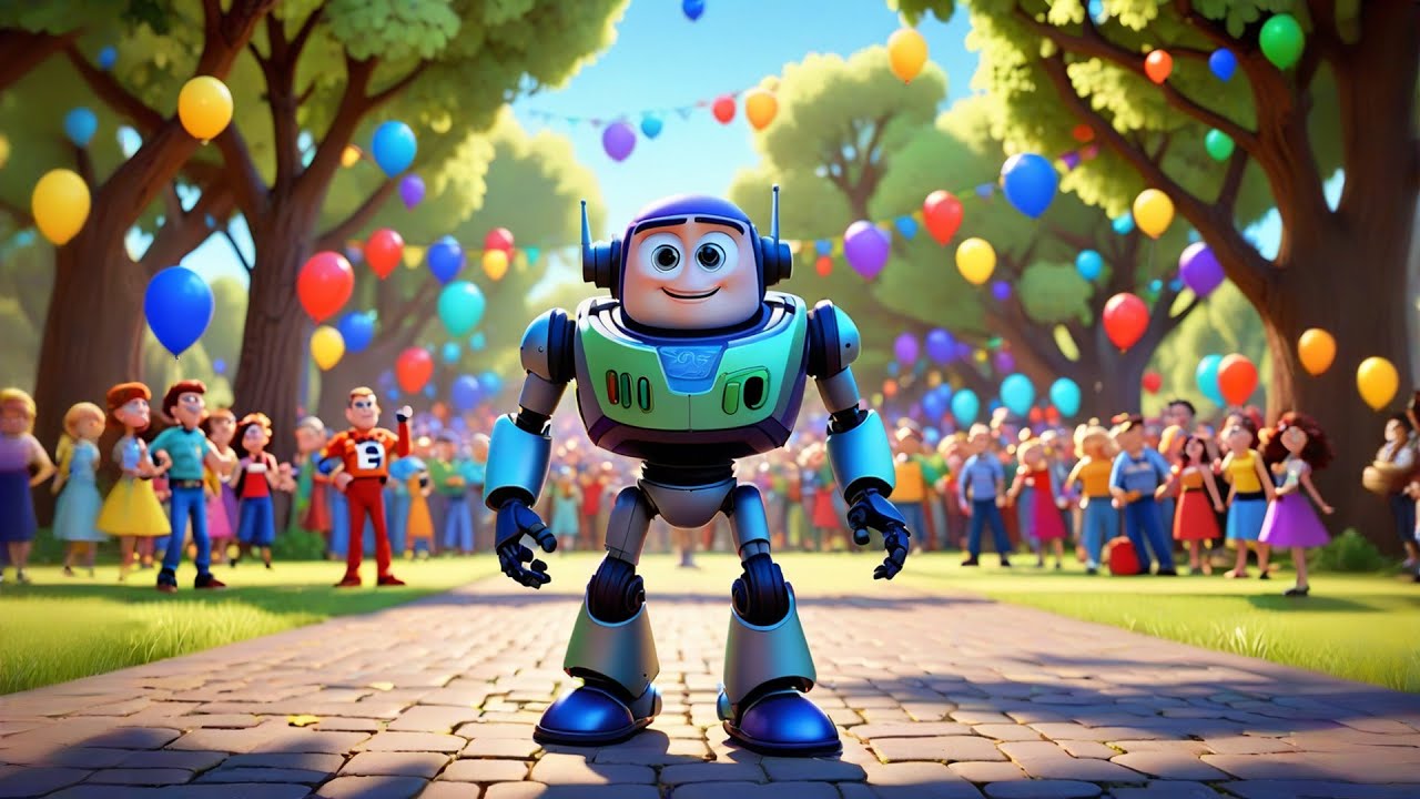 Robot’s Silly Dance Party 🤖💃 | Fun Preschool Movement & Music for Kids | Energetic Adventure