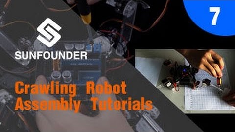 SunFounder Crawling Robot Assembly Tutorials 07 Calibration
