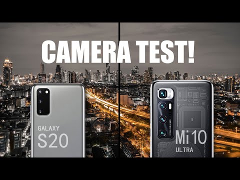 Galaxy S20 VS Xiaomi Mi 10 Ultra  Camera comparison