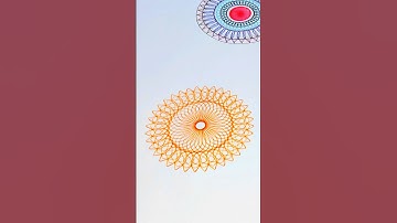 MesMeriZing Spirograph#spirograph #satisfying #art #artandcraft  #skills #shorts #asmr  #relaxing