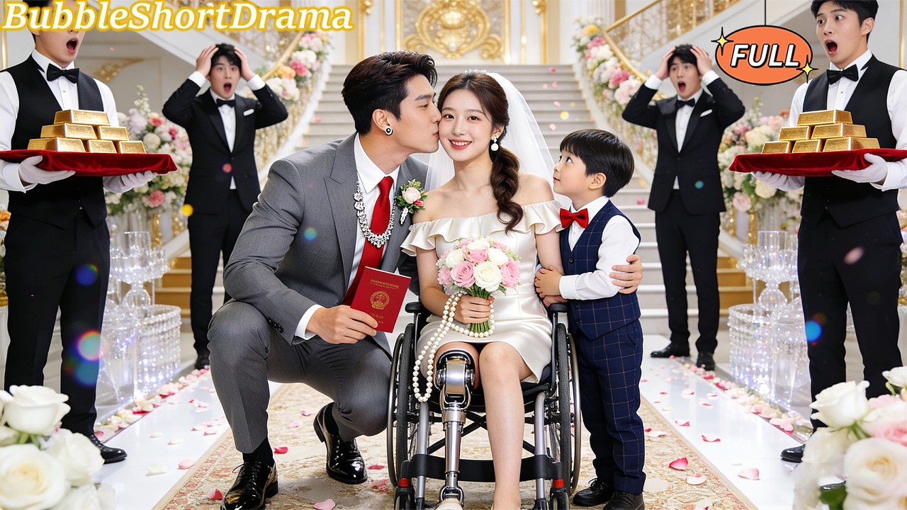 【FULL】🫧殘疾女孩遭所有男人退婚，只有總裁不嫌棄娶她！總裁兒子第一眼就要她當媽媽，婚後父子聯手將她寵上天！😍#一口氣看完 #甜寵 #CEO #爆款短劇 #泡泡短劇