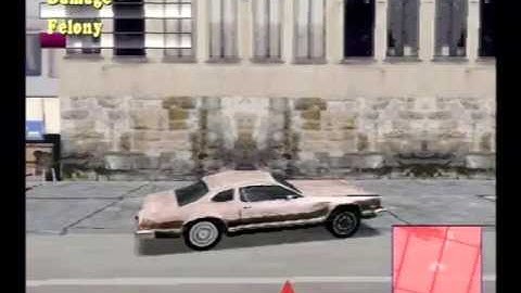 Driver PS1 Cheats Drive Through Walls & Secret Car SAN FRANCISCO