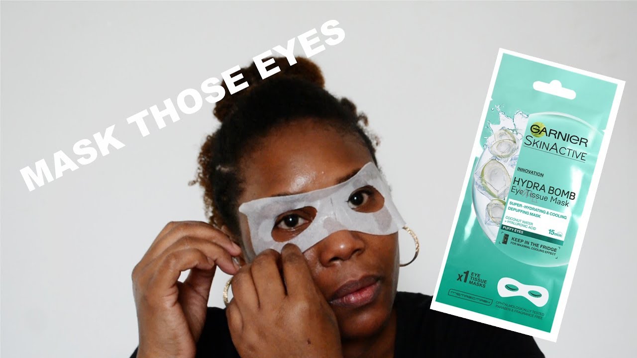 (TESTING) Garnier Hyaluronic eye mask YouTube