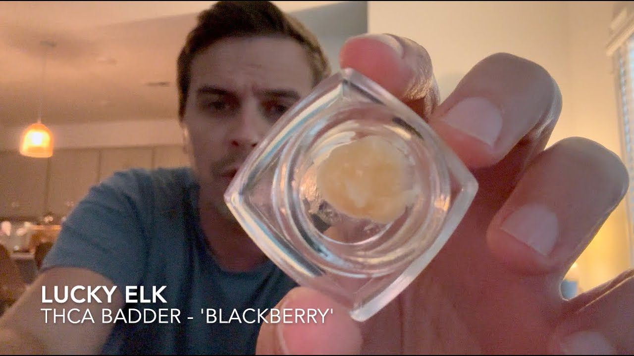 Lucky Elk [Blackberry THCA Badder Review] 🆗 🤷‍♂️