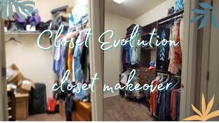 Making my closet accessible ♿️Closet Evolution Closet Makeover  #closetorganization #closetmakeover