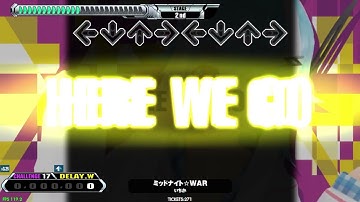 【LV17】DDR / ミッドナイト☆WAR - CHALLENGE DOUBLE with handclap