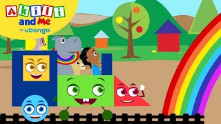 Storytime Akili And The Shape Train Akili And Me Full Story Cartoons For Preschoolers