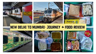 DELHI to MUMBAI || Full Train Journey & Onboard Food Review || Train No. 22210 NDLS MMCT Duronto Exp