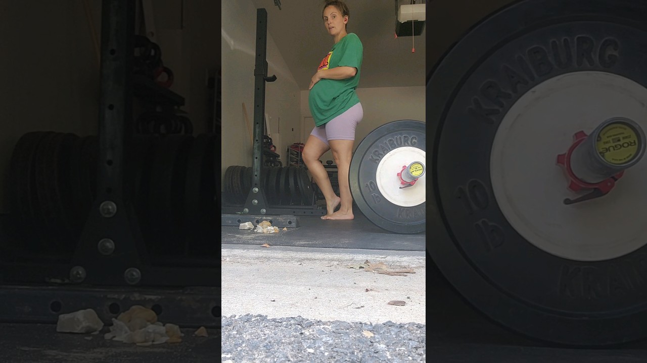 Full-term strong lifts & labor prep stretching! Save! 
