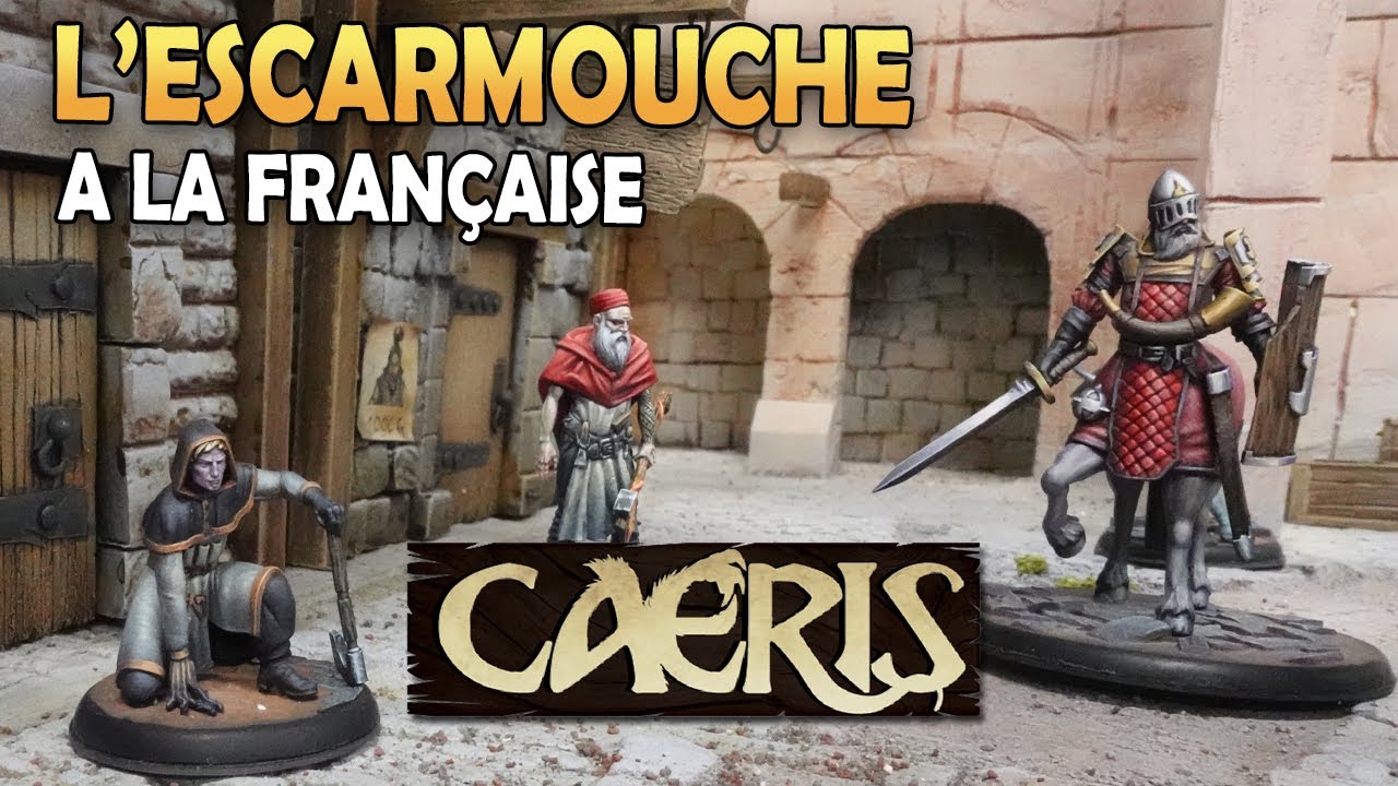 Caeris, Présentation d'un jeu d'escarmouche avec des règles