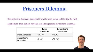 Economics: Game Theory Prisoner Dilemma (Econ Tricks)