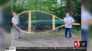 Giant Snowshoe At Vermont Lodge May Be Among Worlds Largest