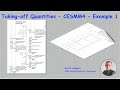 Travelling Crane Foundation Take-Off and BQ compilation under CESMM4 Rules