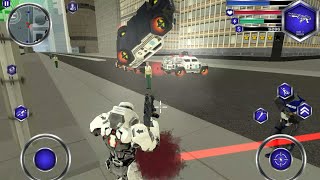Fly Robot Swat - BETTER THAN MOBILE GTA - Android gameplay hd screenshot 3