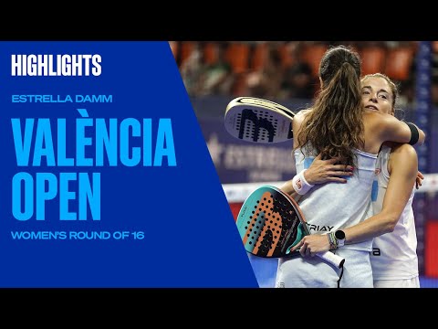 Highlights 🚺 Round of 16 (1) Estrella Damm València Open 2022