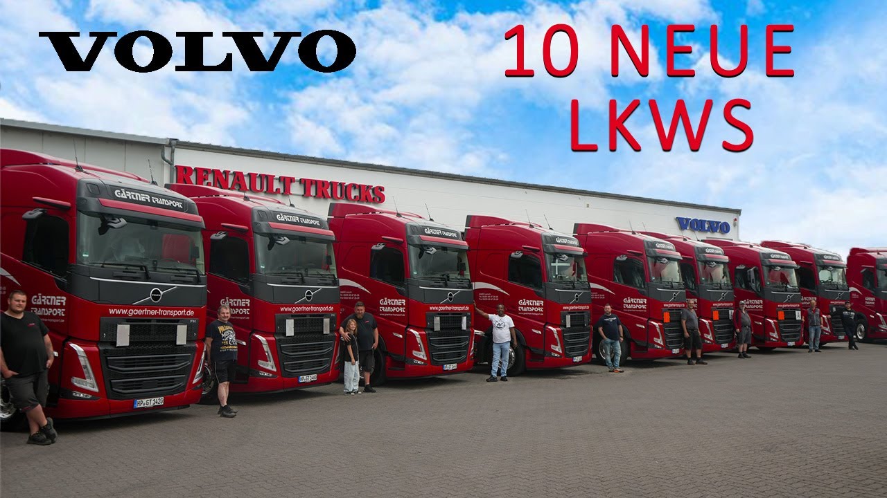Flotten-Upgrade! Wir bekommen 10 neue Volvos! 😁🚛