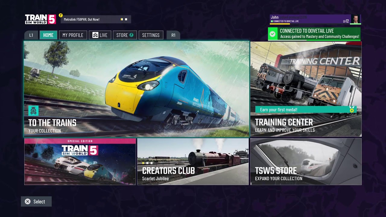 Tsw5  London  overound