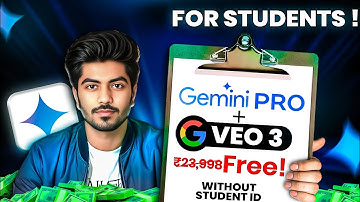 Get Gemini Pro + VEO 3 FREE For 1 Year | No Student ID Needed (100% Working Guide)