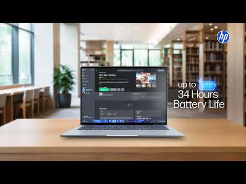 HP OmniBook 5 Snapdragon X | 34-Hour Battery | 2K OLED Display