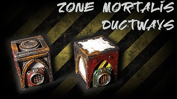Terrain Tutorial - Zone Mortalis Ductways - Warhammer 40K, Kill Team, Necromunda