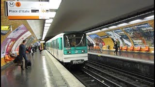 [Paris] Old and new trains on line 5