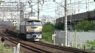 復活EF66-27東海道本線1255列車(名古屋タ~稲沢)