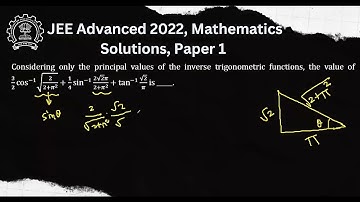 JEE Advanced 2022 Solution, Mathematics, Paper 1, Question 1 | Study Circus