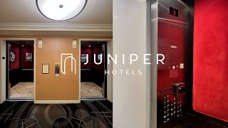 Awesome Rare KONE Delta Traction Elevators - Juniper Hotel - Cupertino, CA