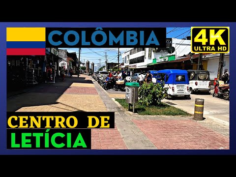 🇨🇴 Andando no Centro de LETÍCIA | COLÔMBIA | Tríplice Fronteira  2023| #gopro Hero 11 | 4K