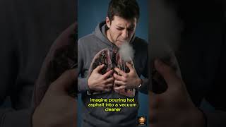 What Smoking Actually Does to Your Lungs 😨🚬 #smokingfacts #lungdamage