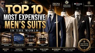 Top 10 Most Expensive Men’s Suits In The World