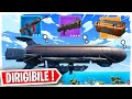 VITTORIA REALE USANDO SOLO IL DIRIGIBILE SU FORTNITE!