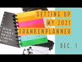 Setting Up My 2021 Frankenplanner | Classic Happy Planner