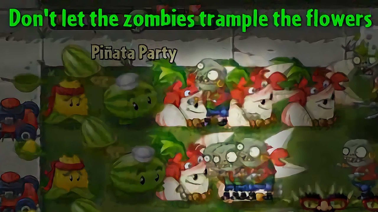 Plants vs Zombies 2 - Failed Food Fight Pinata 11/23/2016 and 11/24 ...