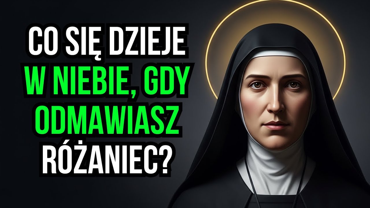 ŚWIĘTA FAUSTYNA UJAWNIA: CO DZIEJE SIĘ W NIEBIE, GDY ODMAWIASZ RÓŻANIEC?