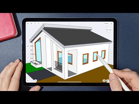 Modeling a House ???? on iPad | Shapr3D