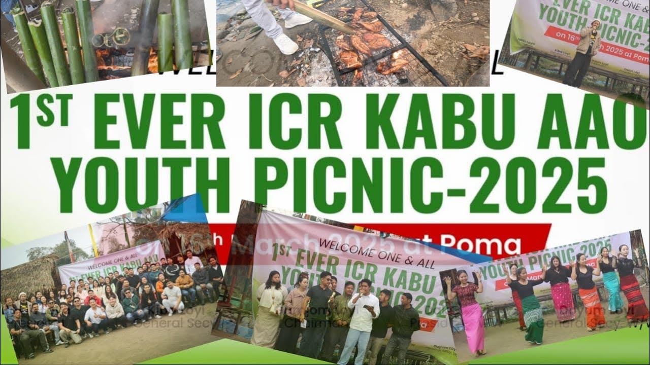 1st Ever ICR Kabu Aao Youth Picnic 2025 Poma Itanagar Arunachal Pradesh