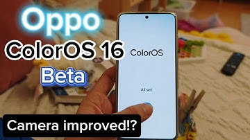 ColorOS 16 Beta -  Oppo Find X8 Ultra | Improved camera!?
