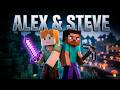 Alex $ Steve All Movies In One Video [MINECRAFT ANIMATION] [Created By Squared Media]