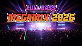 Download Lagu MEGAMIX 🔊 Full Bass DJ Remix 2026 🎵 Party Dance Mix • Nonstop Dance Remix, Club Mix, Techno Mix MP3