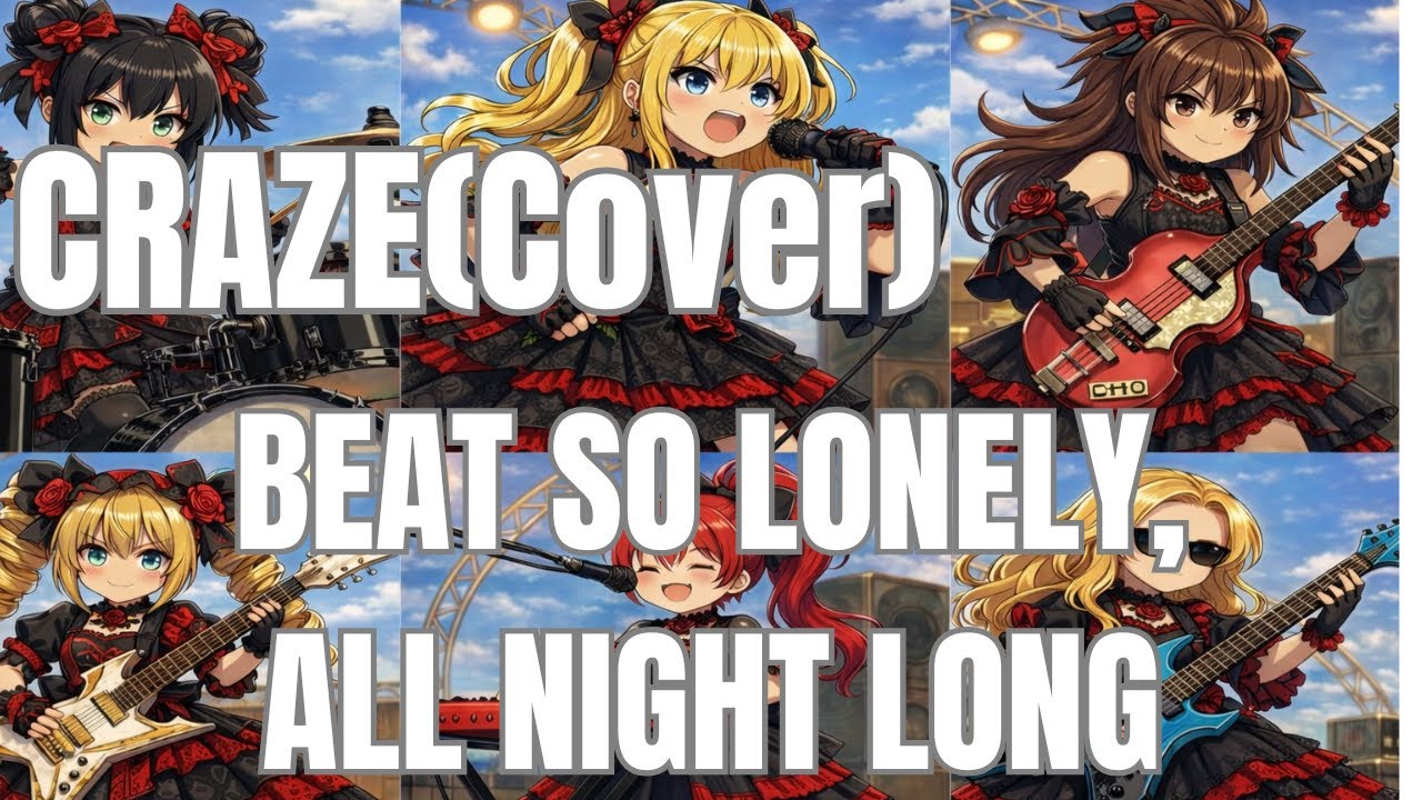 CRAZE/BEAT SO LONELY,ALL NIGHT LONG（Cover）