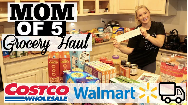 LARGE FAMILY GROCERY HAUL 2020 I Family of 7 I Prices + Meal Ideas + Budgeting Tips
