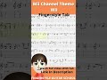Mii CHANNEL THEME - FULL Fingerstyle Guitar Tab With FREE PDF Download