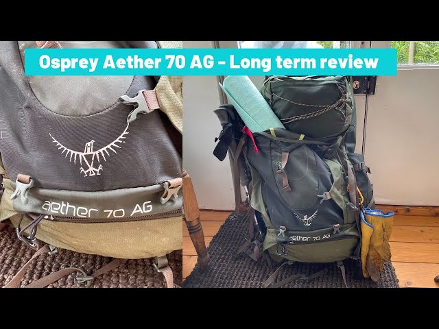 osprey aether 70 sleeping bag compartment Osprey Aether 70 AG Long Term Review