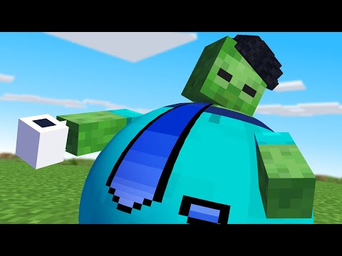 Minecraft Mobs if they were Round