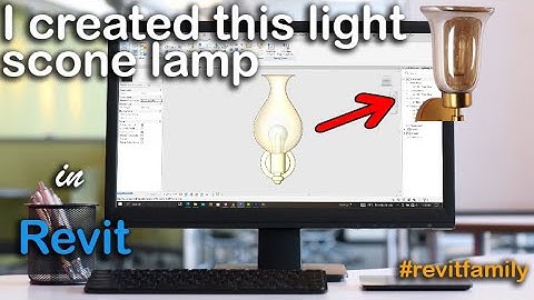 How to create wall light - Revit Family Tutorial
