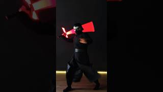 Light and dark #starwars #звездныевойны #lightsaber #саберфайтинг #kyloren #фланкировка